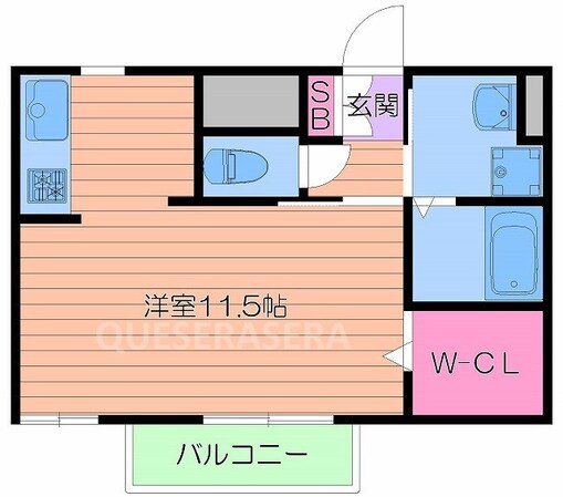 シャーメゾン城東の物件間取画像